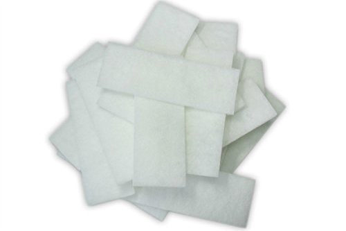 LTWHOME Compatible Polyester Filter Pad Non but Suitable for Fluval U3 Filter (Pack of 200)