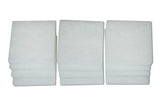 LTWHOME Compatible Poly Pads Suitable for Juwel Compact/Bioflow 3.0 Filters (Pack of 12)