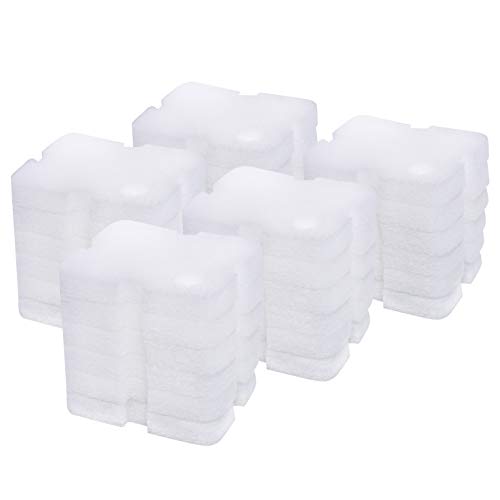 LTWHOME Compatible Floss Pad Replacement for Cascade 500 GPH Aquarium Canister Filter (Pack of 30)