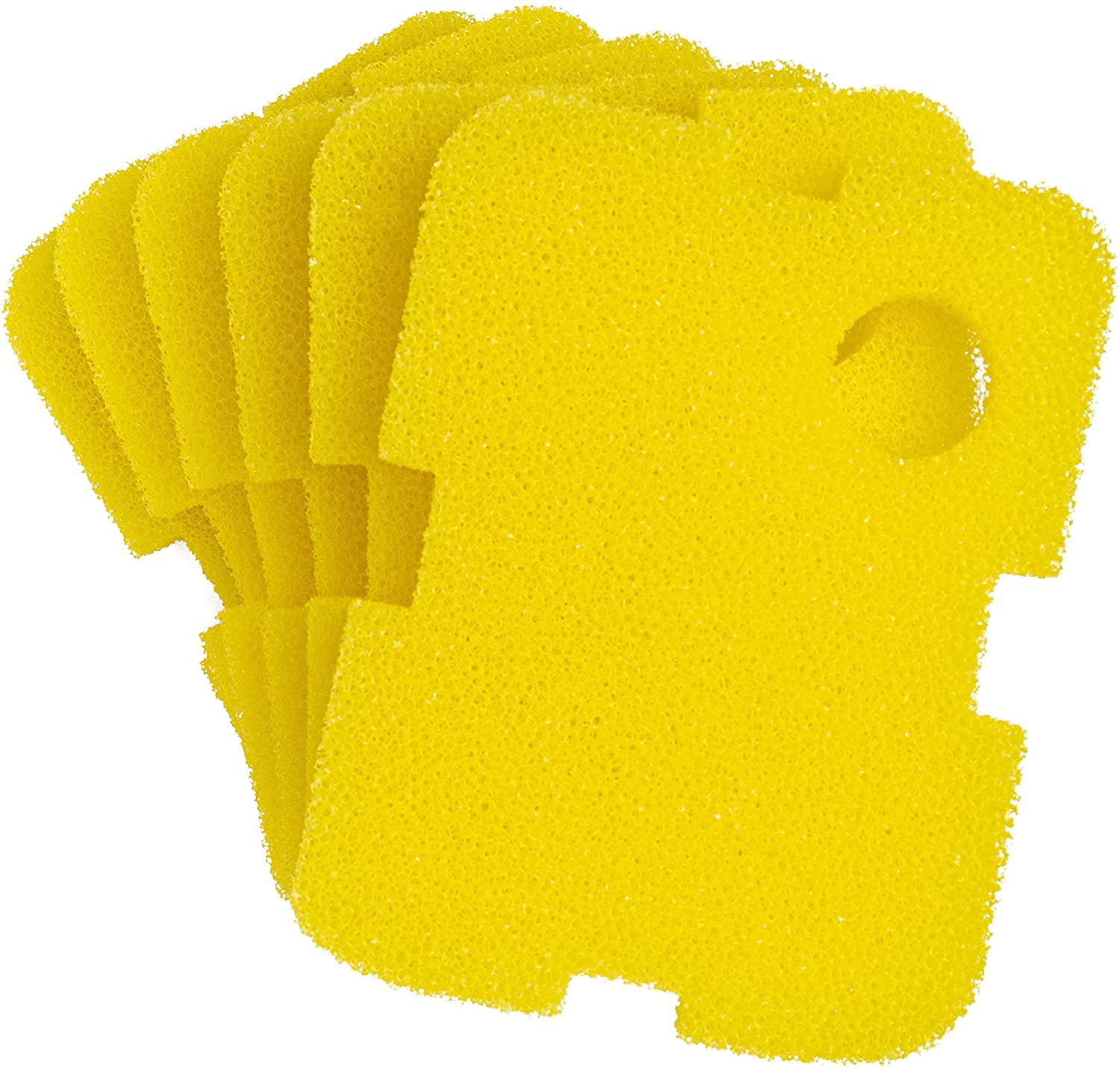 LTWHOME Compatible Bio Sponge Replacement for Cascade 500 GPH Aquarium Canister Filter (Pack of 6)
