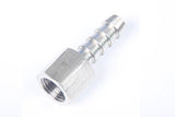 LTWFITTING Bar Production Stainless Steel 316 Barb Fitting Coupler 1/4 Inch Hose ID x 1/8 Inch Female NPT Air Fuel Water (Pack of 25)