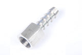 LTWFITTING Bar Production Stainless Steel 316 Barb Fitting Coupler 1/4 Inch Hose ID x 1/8 Inch Female NPT Air Fuel Water (Pack of 900)
