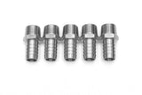 LTWFITTING Bar Production Stainless Steel 316 Barb Fitting Coupler/Connector 5/8 Inch Hose ID x 1/2 Inch Male NPT Air Fuel Water (Pack of 5)