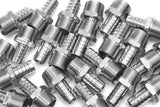 LTWFITTING Bar Production Stainless Steel 316 Barb Fitting Coupler/Connector 5/8 Inch Hose ID x 3/4 Inch Male NPT Air Fuel Water (Pack of 200)