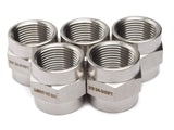 LTWFITTING Bar Production Stainless Steel 316 Pipe Fitting 3/4 Inch Female NPT Coupling Water Boat (Pack of 5)