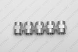 LTWFITTING Bar Production Stainless Steel 316 Pipe Fitting 1/2 Inch Female NPT Coupling Water Boat (Pack of 5)