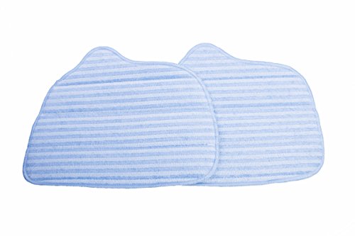 LTWHOME Microfibre Steamfast Mop Pad Fit for Steamfast SF-140, SF-141, SF-142, SF-145F (Pack of 2)