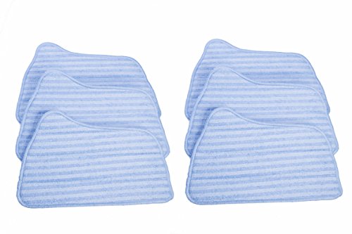 LTWHOME Microfibre Steamfast Mop Pad Fit for Steamfast SF-292 / SF-294 (Pack of 6)