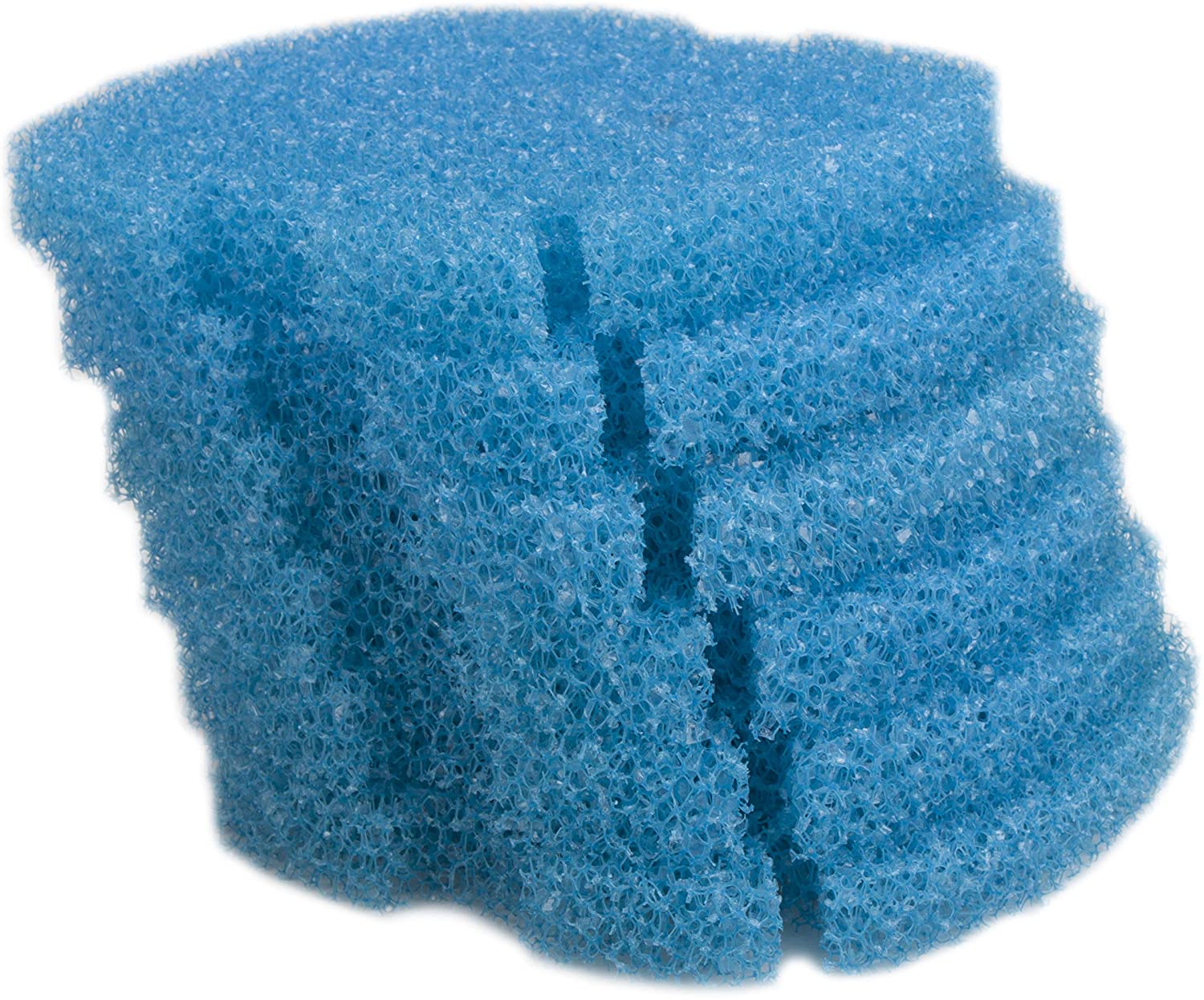 LTWHOME Compatible Blue Coarse Foam Replacement for Tetra VX-60 75 90, PVX-75 90 (Pack of 6)