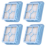 LTWHOME Replacement Vacuum Filter for Bissell 1866 Cross Wave Series Vacuums Cleaner, Compare to 1608684 (Pack of 4)