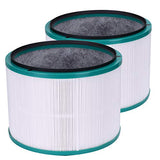 LTWHOME Replacement HEPA Filter Compatible with Dyson HP01, HP02, DP01, DP02 Desk Purifiers, Compare to 968125-03 (Pack of 2)