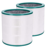 LTWHOME Replacement Air Purifier Filter Compatible with Dyson Tower Purifier Pure Cool Link TP00, TP01, TP02, TP03, BP01, Compare to 968126-03 (Pack of 2)