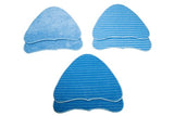 LTWHOME Scrubbing and Microfibre Cleaning Pads Fit for Vax S2 Series and Hoover WH20200 Steam Mop,Compare to Hoover Part No. WH01000 (Pack of 6)