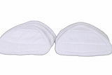 LTWHOME Replacement Mop Pads Suitable for Hoover WH20400/20420/20440/20445 Steam Cleaner,Compare to Part # WH01100(Pack of 12)