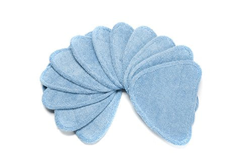 LTWHOME Replacement Mop Pads Suitable for Hoover WH20200/20300 Steam Cleaner, Compare to Part # WH01100(Pack of 12)