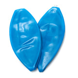 Pilates Yoga 7 Inch Blue Ball Fitness Over Ball Bender(Pack of 2)
