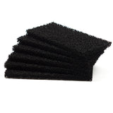 LTWHOME Compatible Carbon Foam Filters Non But Suitable for Fluval U2 Filter (Pack of 6)