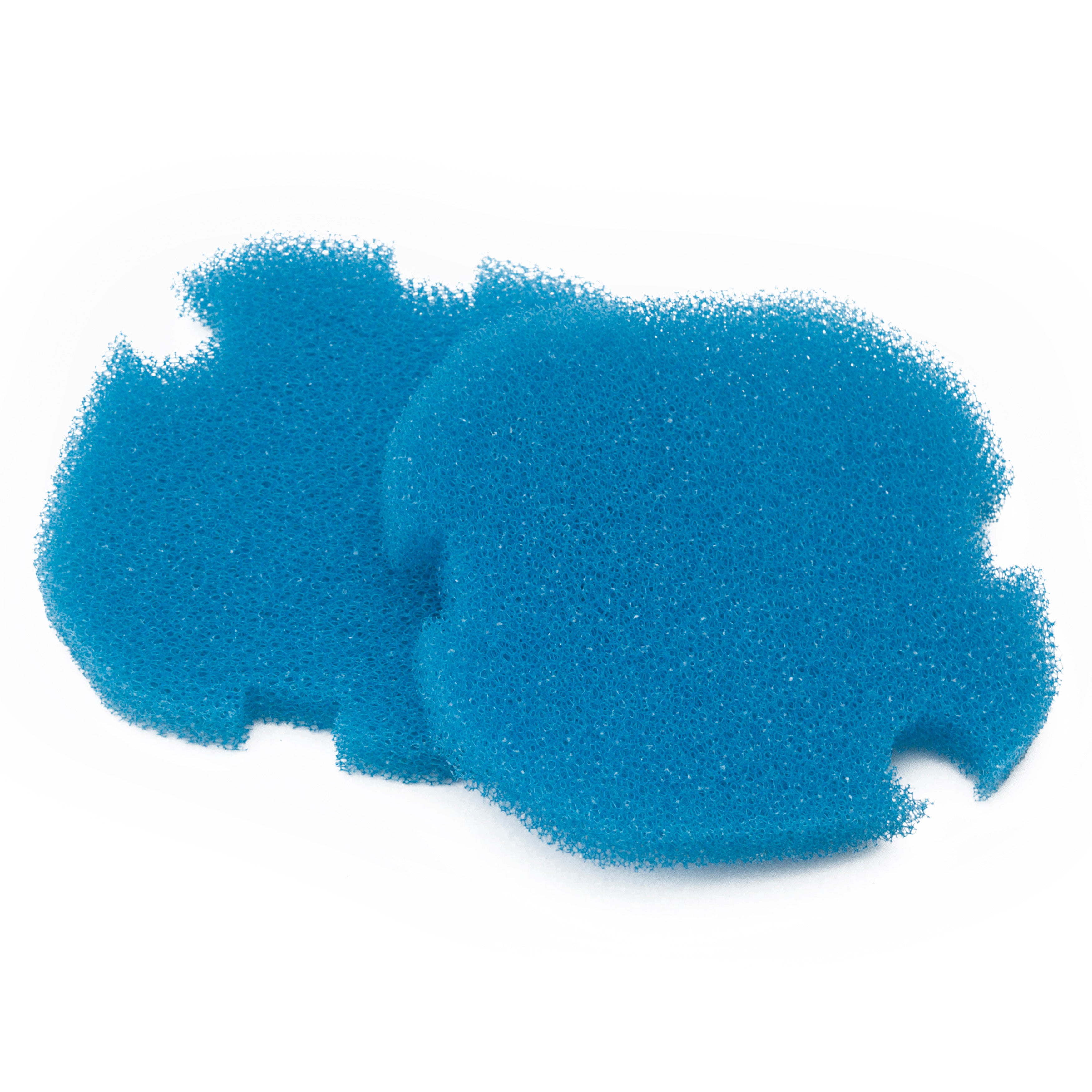 LTWHOME Blue Coarse Foam Filter Fit for AquaManta EFX 200 External Filter (Pack of 2)