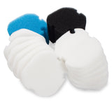 LTWHOME Fine Foam Filters Coarse Filters Poly Pads Set Fit for AquaManta EFX 200 External Filter (Pack of 24)