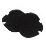 LTWHOME Black Fine Foam Filter Fit for AquaManta EFX 200 External Filter (Pack of 2)