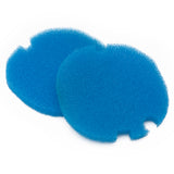 LTWHOME Replacement Blue Coarse Foam Filter Fit for AquaManta EFX 300/400 External Filter (Pack of 2)