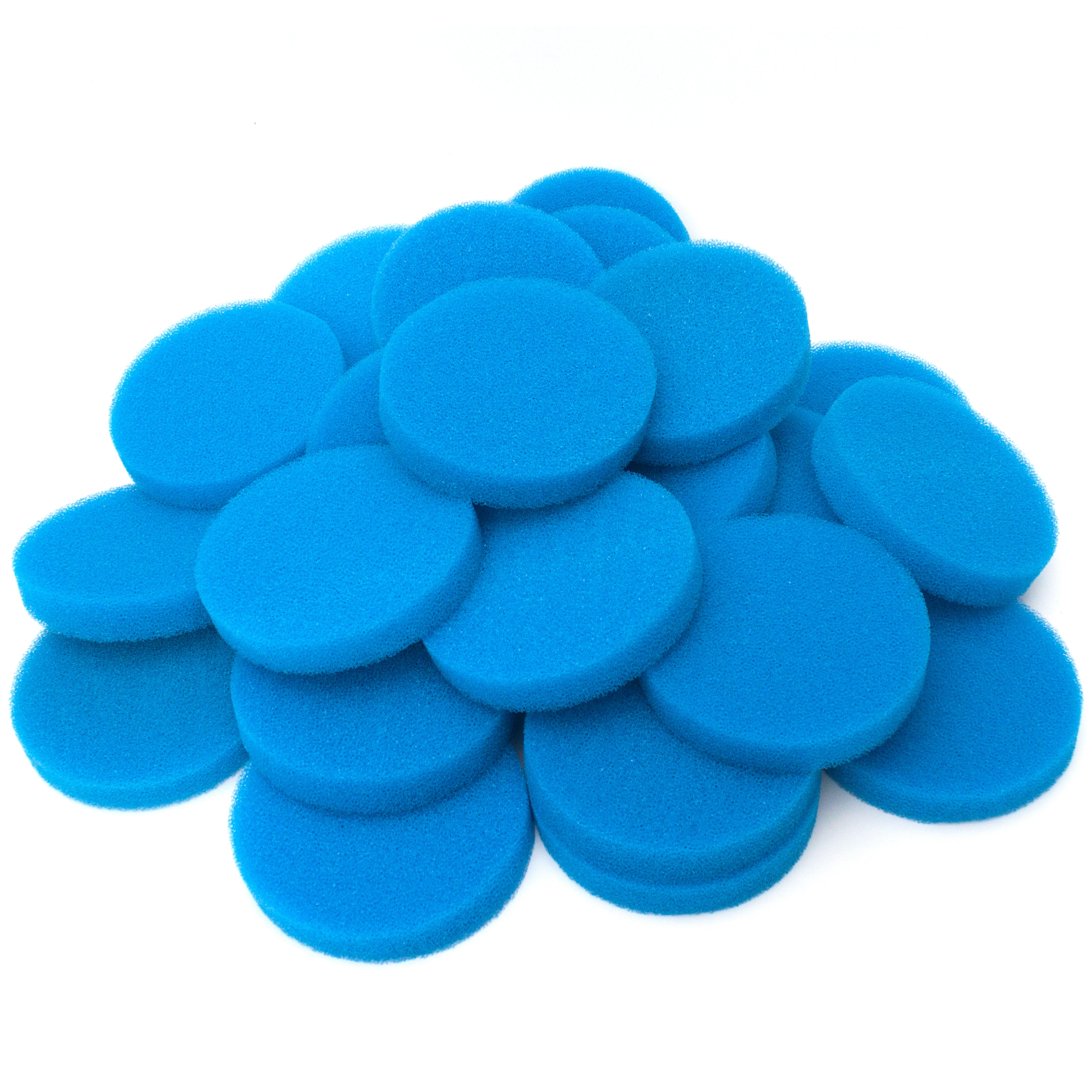 LTWHOME Blue Coarse Foam Media Filter Pads Fit for Classic 2217/600 2616171 (Pack of 50)