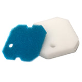 LTWHOME Replacement Blue Coarse and White Fine Filter Pads Sets Compatible with 2616260 Professional Pro 2 2226/2326/ 2026/2128 and Experience 350 (Pack of 3pcs,1 Set)