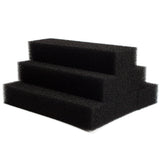 LTWHOME Large Square Foam Filter Compatible with Zoo Med's 501 External Filter (Pack of 6)