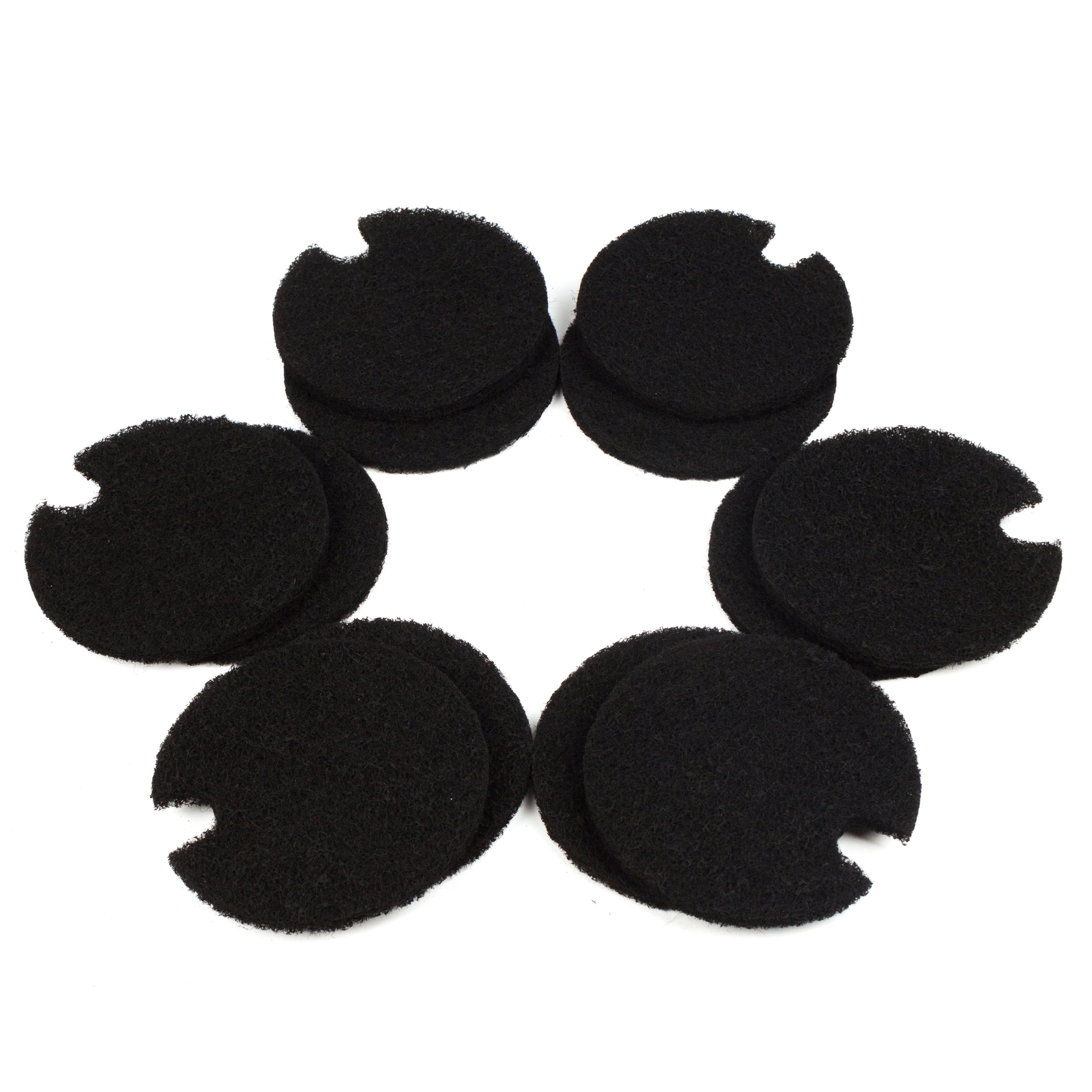 LTWHOME Carbon Filter Pads Compatible with Aqua Compact 40/60 (Pack of 12)