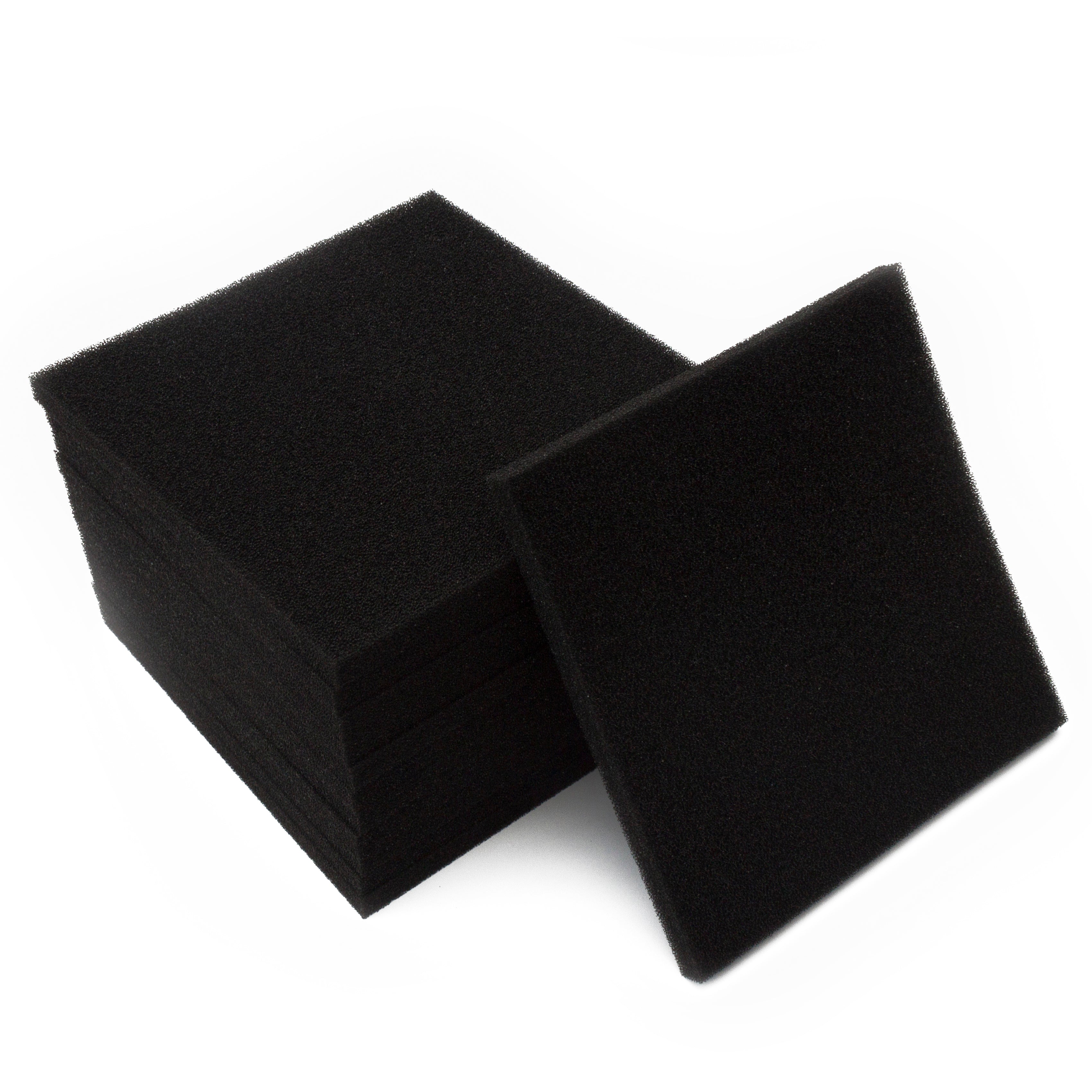 LTWHOME Black Foam Filter Pad Fit for Danner PM 1000 and PM 2000(Pack of 12)