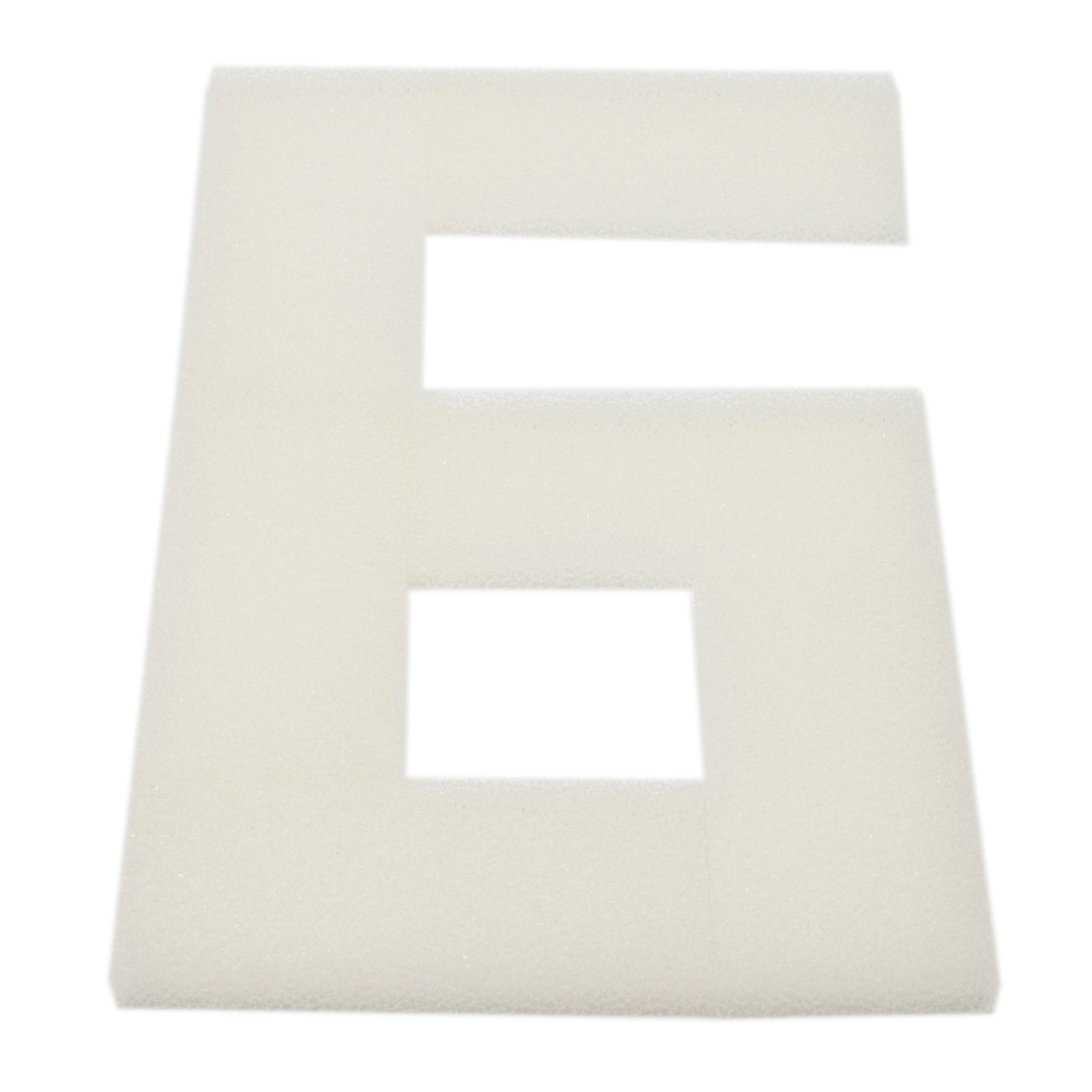 LTWHOME Compatible Foam Filters Non But Suitable for Fluval U2 Filter (Pack of 6)