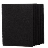 LTWHOME Compatible Activated Carbon Filter Pad Replacement for RaGuRaGu Power Filter L (Pack of 6)