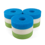 LTWHOME Foam Sponge Filter Set Fit for Hozelock Bioforce 4500 Filter (Pack of 3 Sets)
