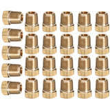 LTWFITTING Brass Pipe Hex Head Plug Fittings 1/8-Inch Male NPT Air Fuel Water Boat(Pack of 50)