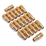 LTWFITTING Brass Barb Hose Reducing Splicer Mender 1/2-Inch ID Hose x5/8-Inch ID Hose Fitting Air Water Fuel Boat(Pack of 20)