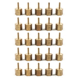 LTWFITTING Brass Barb Fitting Coupler 1/8-Inch Hose ID x 1/4-Inch Female NPT Fuel Gas Water(Pack of 25)