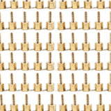 LTWFITTING Brass Fitting Coupler 3/16-Inch Hose Barb x 1/8-Inch Female NPT Fuel Gas Water(Pack of 500)