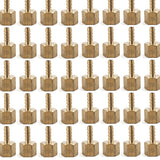 LTWFITTING Brass Fitting Coupler 1/4-Inch Hose Barb x 3/8-Inch Female NPT Fuel Water Boat(Pack of 300)