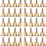 LTWFITTING Brass Fitting Coupler 5/16-Inch Hose Barb x 1/4-Inch Female NPT Fuel Water Boat(Pack of 300)
