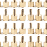 LTWFITTING Brass Fitting Coupler 3/8-Inch Hose ID x 1/2-Inch Female NPT Fuel Water Gas(Pack of 200)