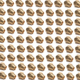 LTWFITTING Brass 1/2 Inch OD Short SAE 45 Deg Flare Nut ,Brass Flare Tube Fitting(Pack of 300)