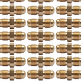 LTWFITTING Brass 5/16 Inch OD Flare Union,Brass Flare Tube Fitting(Pack of 300)