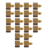 LTWFITTING Brass Flare 1/4 Inch OD x 1/2 Inch Female NPT Connector/Adapter Tube Fitting(Pack of 20)
