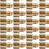 LTWFITTING Brass Flare 5/16 Inch OD x 1/4 Inch Female NPT Female Connector Tube Fitting(Pack of 30)