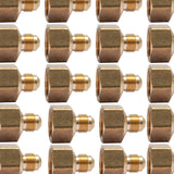 LTWFITTING Brass Fittings 45 Degree Flare 3/8 Inch OD x 3/4 Inch Female NPT Connector(Pack of 150)