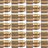 LTWFITTING Brass Flare 1/2 Inch OD x 3/8 Inch Female NPT Female Connector Tube Fitting(Pack of 200)