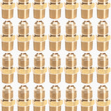 LTWFITTING Brass Flare 5/16 Inch OD x 1/4 Inch Male NPT Connector Tube Fitting (Pack of 30)