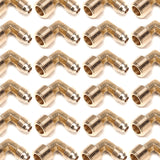 LTWFITTING Brass Flare 5/16 Inch OD x 3/8 Inch Male NPT 90 Degree Elbow Tube Fitting (Pack of 200)
