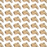 LTWFITTING Brass Flare 3/8 Inch OD x 3/4 Inch Male NPT 90 Degree Elbow Tube Fitting (Pack of 100)