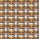 LTWFITTING 7/8 inch OD Compression Union,Brass Compression Fitting(Pack of 50)